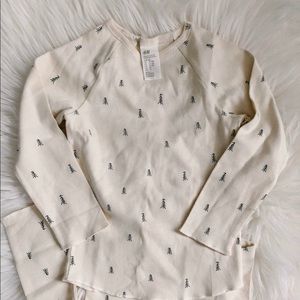 New H&M Tree Pajamas Matching Outfit